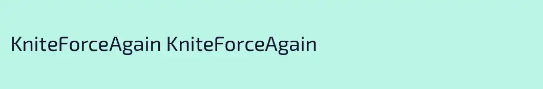 KniteForceAgain KniteForceAgain